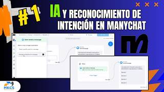 Tutorial 1 IA en Manychat  Reconocimiento de Intensión [upl. by Kalagher41]