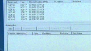 How to Set an IP Address in AllenBradley ControlLogix 1756ENET using BOOTP DHCP Server Software [upl. by Wit650]