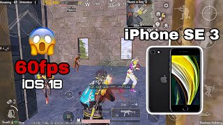 iPhone SE 3 SmoothExtream PUBG Test 2024  I IOS 18  PUBG 34 Update Livik… [upl. by Ethbin]