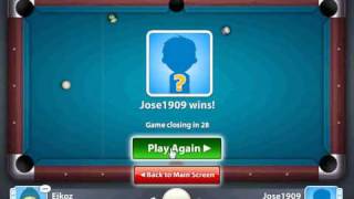 Miniclip 8 Ball Pool Golden Break Tricks [upl. by Nahtaoj]