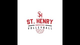 2023  St Henry Volleyball vs Coldwater [upl. by Heck991]