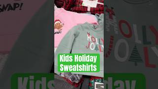 Cute Kid’s Holiday Sweatshirts🎄shorts holidayseason kidssweater kidsclothing holidaygifts [upl. by Carlstrom]