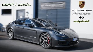 PANAMERA 4S EHYBRID STAGE 1  630HP  820Nm [upl. by Neddy]