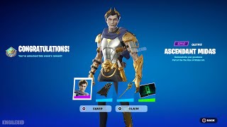 You DIDNT WIN The Rise of Midas Cup Here Another Way to Get Ascendant Midas Skin NOW FREE Fortnite [upl. by Ahseyi]