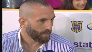 XXL Energy Basket  Sagesse vs Riyadi  June12014  Interview with Fady El Khatib [upl. by Lemor]