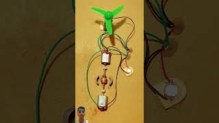 Free energy new experiment  DC motor generator • DC motor fan tech dcmotor youtubeshorts [upl. by Nerrag]