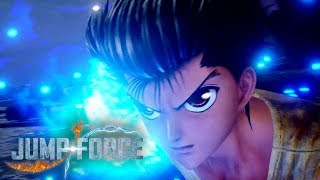 Jump Force  Official TGS 2018 Trailer  Killua Kurapika Yusuke Toguro Revealed [upl. by Elime22]