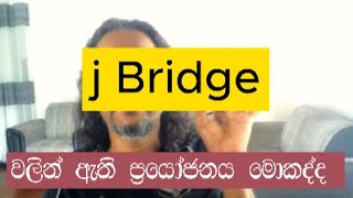 tony M Music Production  jBridge වලින් ඇති ප්‍රයෝජනය මොකද්ද [upl. by Vasileior]