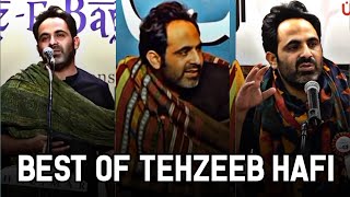 Tehzeeb Hafi Shayari Compilation  Best of Tehzeeb Hafi  Tehzeeb Hafi Poetry  Urdu Poetry [upl. by Cotter412]