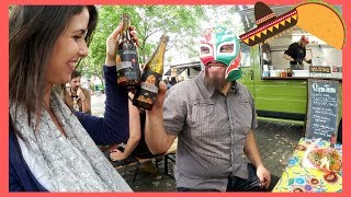 🌮Dónde comer tacos con cerveza artesanal en Bruselas🍺FR Sub [upl. by Ennayram912]