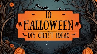 Fun and Affordable Dollar Tree Crafts for Halloween Home Decor [upl. by Southworth]