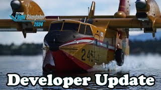 Microsoft Flight Simulator 2024 Developer Update – Latest Features Performance and Marketplace [upl. by Asined]