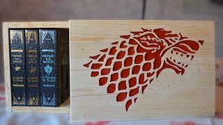 DIY  Making Game Of Thrones Slipcase Books [upl. by Lydia355]