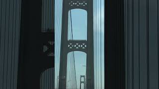 Mighty Mac Crossing the Mackinaw Bridge on the way home from the Upper Penninsula [upl. by Leifer896]