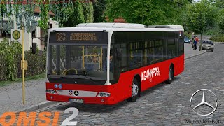 Omsi 2  Berlin X10  Line 623  Mercedes Benz Conecto LF [upl. by Chrotoem]