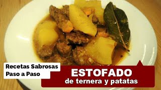 ✅ ESTOFADO DE TERNERA CON PATATAS 🍲 [upl. by Relyc]