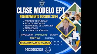 CLASE MODELO NOMBRAMIENTO DOCENTE SEGÚN RÚBRICAS EDUCACIÓN PARA EL TRABAJO [upl. by Edi547]