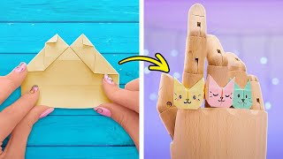 Funny Paper Crafts And Cardboard Gadgets ✂️ 🎨 Genius DIY Hacks To Try At Home [upl. by Hoffarth455]