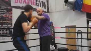 Training at Vics Boxing Gym [upl. by Gahl]