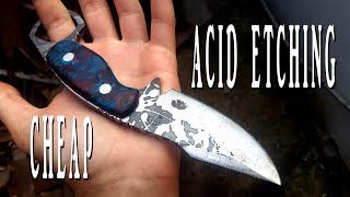 CHEAP and EASY Metal Acid Etching [upl. by Adnik109]