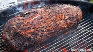 Roast Beef Recipe  Works on the BBQ or in the oven  BBQFOOD4U [upl. by Weide]