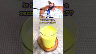 Viral Nitesh Soni recovery Haldi milk shorts ytshorts celebrity food recipe viralvideo [upl. by Attenaz]