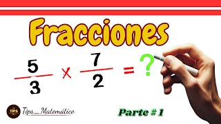 quot¡Multiplicación de FRACCIÓN con FRACCIÓN Simplificada Paso a Pasoquot [upl. by Kathlene]