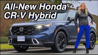 AllNew 2023 Honda CRV Hybrid review  Worth the extra money [upl. by Kraska]