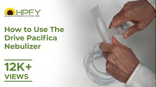 How to use Drive Pacifica Nebulizer [upl. by Anoirtac110]