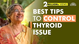 Easy Natural Treatment for Thyroid  Dr Hansaji Yogendra [upl. by Einohpets]