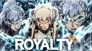 Black Clover AMV Royalty 👑 [upl. by Camila]