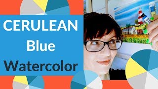 Cerulean Blue Watercolor [upl. by Ahsahs]