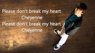 Greyson Chance Cheyenne Lyric Video [upl. by Rehpretsirhc]