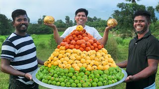 1000 LADDU  Diwali Sweets Recipe  Three Types Variety Laddu Making In Village [upl. by Marba]