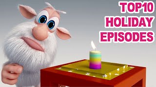 Booba  All The Best Holiday Episodes  TOP10  Cartoon for kids [upl. by Noval]