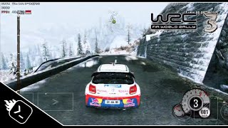 WRC 3 FIA World Rally Championship Gameplay Windows on Android  Mobox Wine 95 [upl. by Rasec307]