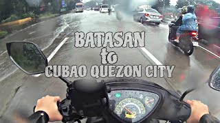 RIDES FROM BATASAN TO CUBAO QUEZON CITY  1ST DAY OF TYPHOON KRISTINE [upl. by Nanis]