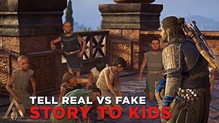 Alexios Tells the REAL vs FAKE Story of Perseus  Assassins Creed Odyssey [upl. by White766]