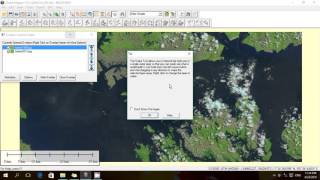 Overlay Image Data using Global Mapper [upl. by Woodson526]