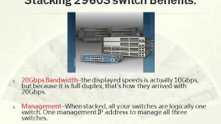 How to FlexStack Cisco 2960S Switches [upl. by Broida]