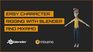 Blender – Easy Character Rigging with Mixamo [upl. by Purington]