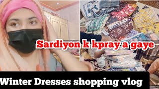 Winter Dresses  Winter Dresses arrive  Shopping vlog  Winter Dresses shopping  Happy Family Vlog [upl. by Brader]