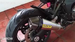 10 Best Exhaust Sound Z1000 Sugomi  Akrapovic  Sc Project  Yoshimura  Two Brothers  Scorpion [upl. by Enitselec]