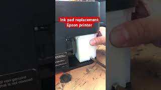 Ink pad replacement inkpad printer ซ่อมปริ้นเตอร์ epson ปริ้นเตอร์ [upl. by Sweyn]