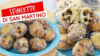 Sfincette di San Martino in due versioni ricetta siciliana facile e veloce [upl. by Leamaj]