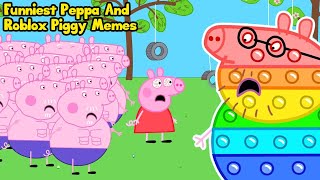 100001 Grandpa Pig George Mummy Pig  Suzy  Peppa and Roblox Piggy Funny Animation [upl. by Quick]