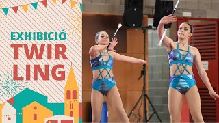 Exhibició del Club Twirling Vila de Tordera [upl. by Ydarg]