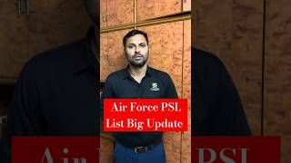 Air Force PSL List update shorts [upl. by Grim]