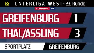 23 Runde SV Greifenburg  URC ThalAssling 13 [upl. by Notnel]