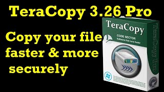 How to download and Install TeraCopy 326 [upl. by Barbaresi693]